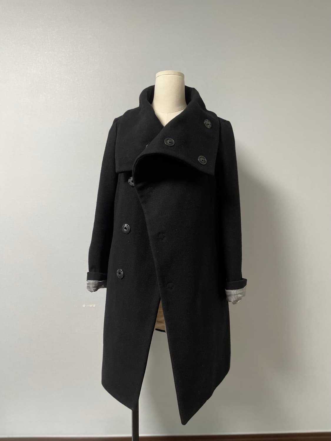 The viridi anne 하이넥 울코트 상품이미지1