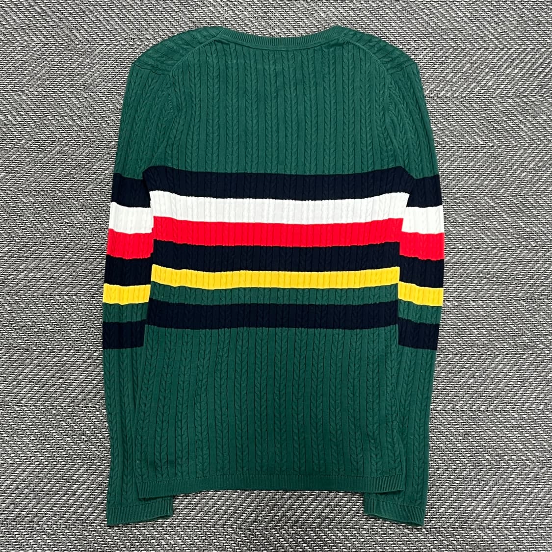 타미힐피거 스트라이프 배색니트 v1046 상품이미지2