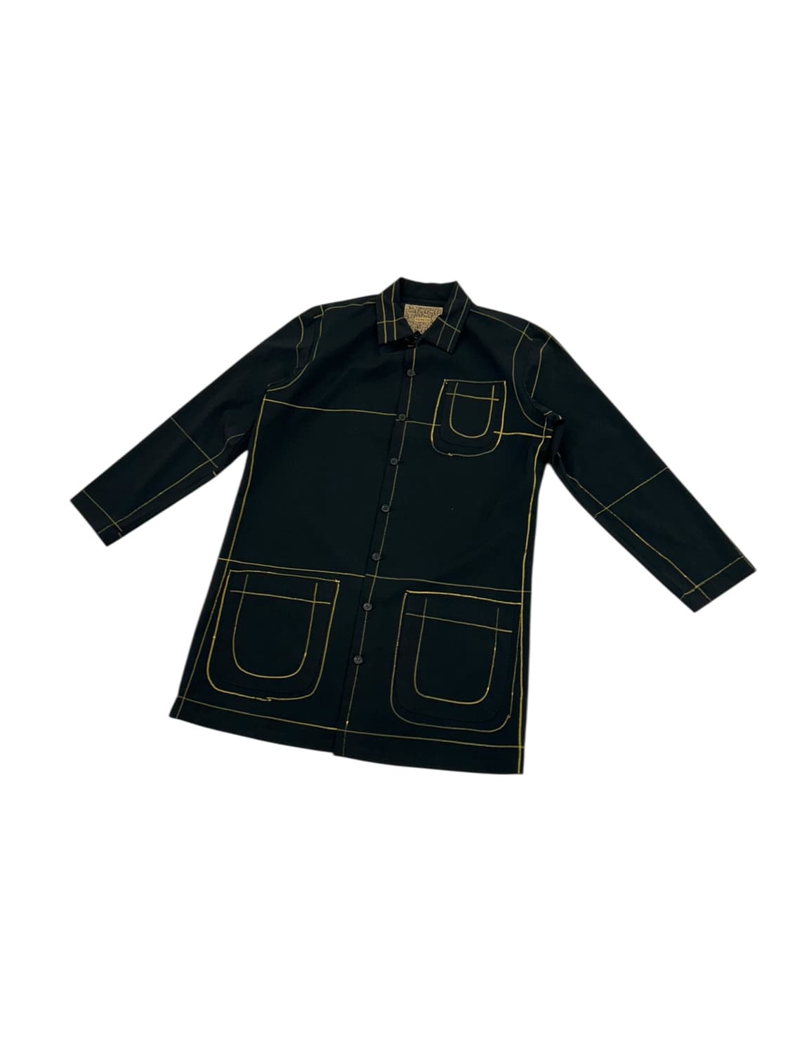 크리스토퍼 네메스 스티치 라인 롱 셔츠 상품이미지2