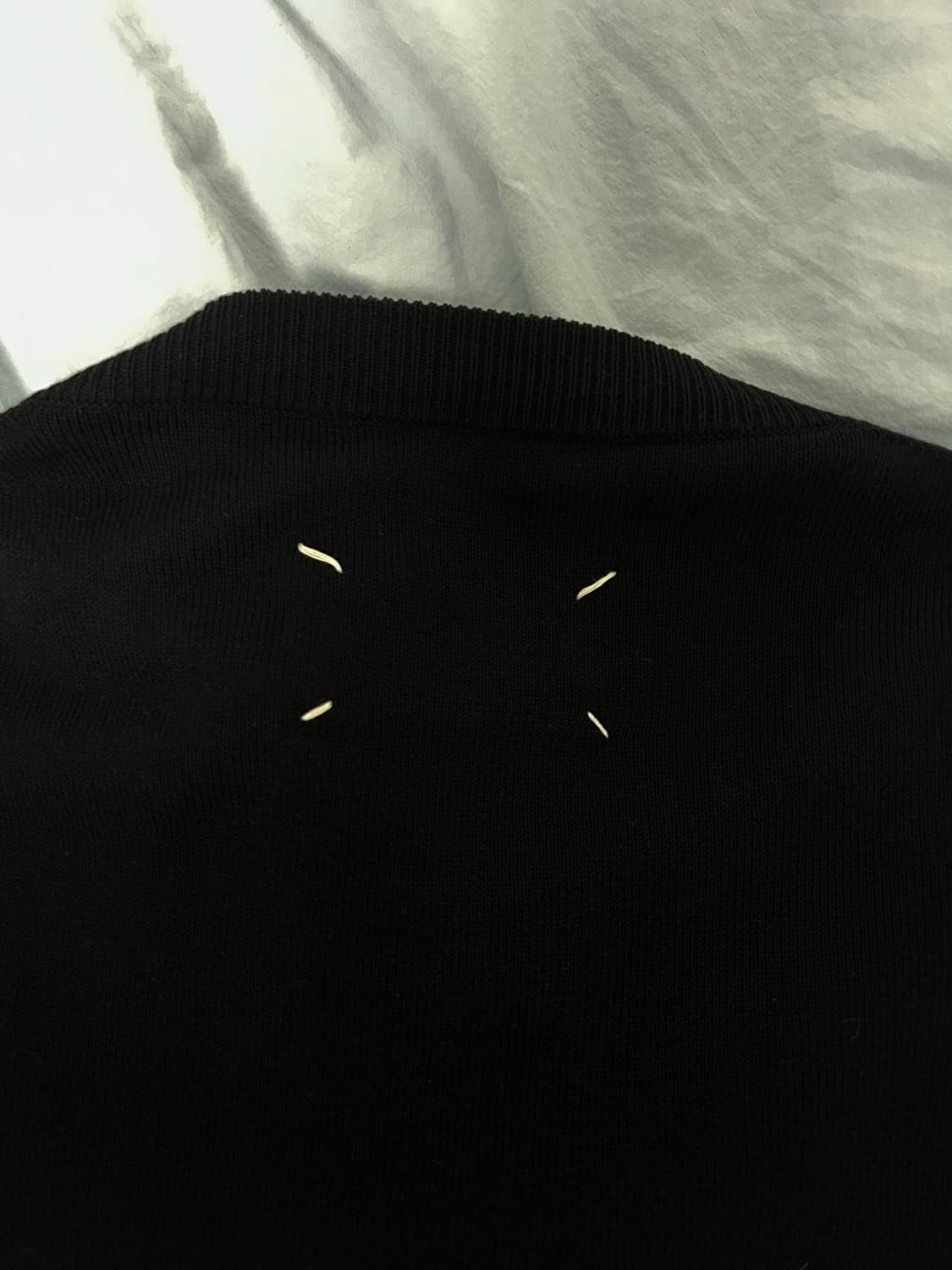 마르지엘라 엘보우패치 니트, XL -> M 사이즈 교환 상품이미지3