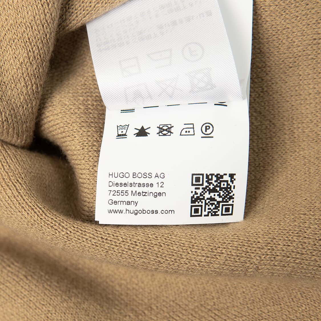 [XL] 휴고보스 BOSS 투톤 코튼 울 니트  상품이미지8