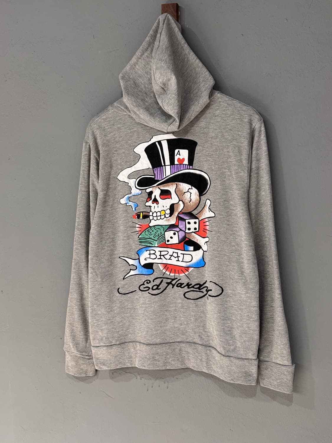 에드하디 스컬 후드집업  상품이미지1