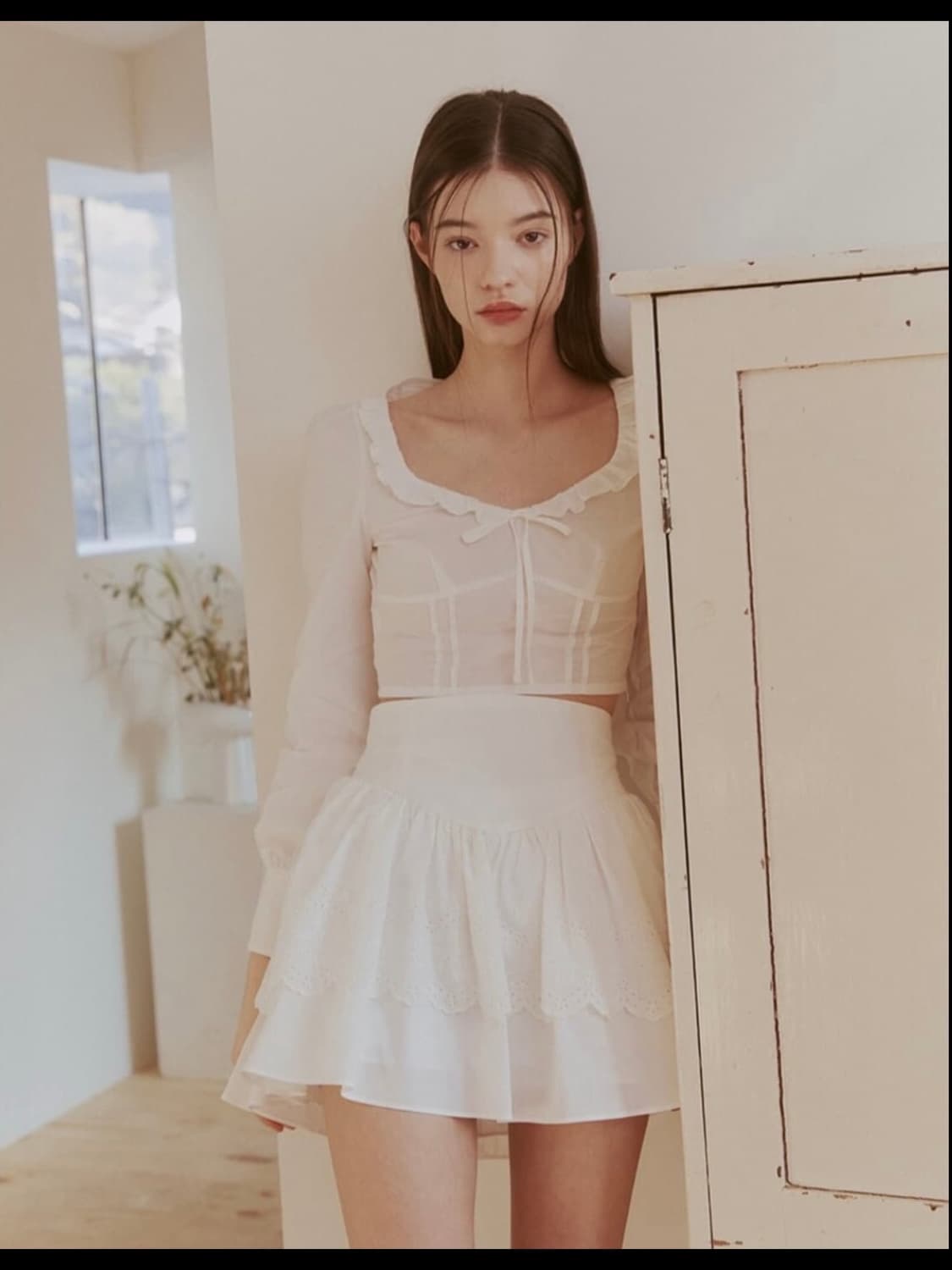 낫유어로즈 아이리스 블라우스 상품이미지2