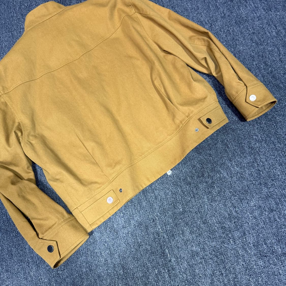 일꼬르소 하이넥 크롭 카멜 블루종 자켓 상품이미지7