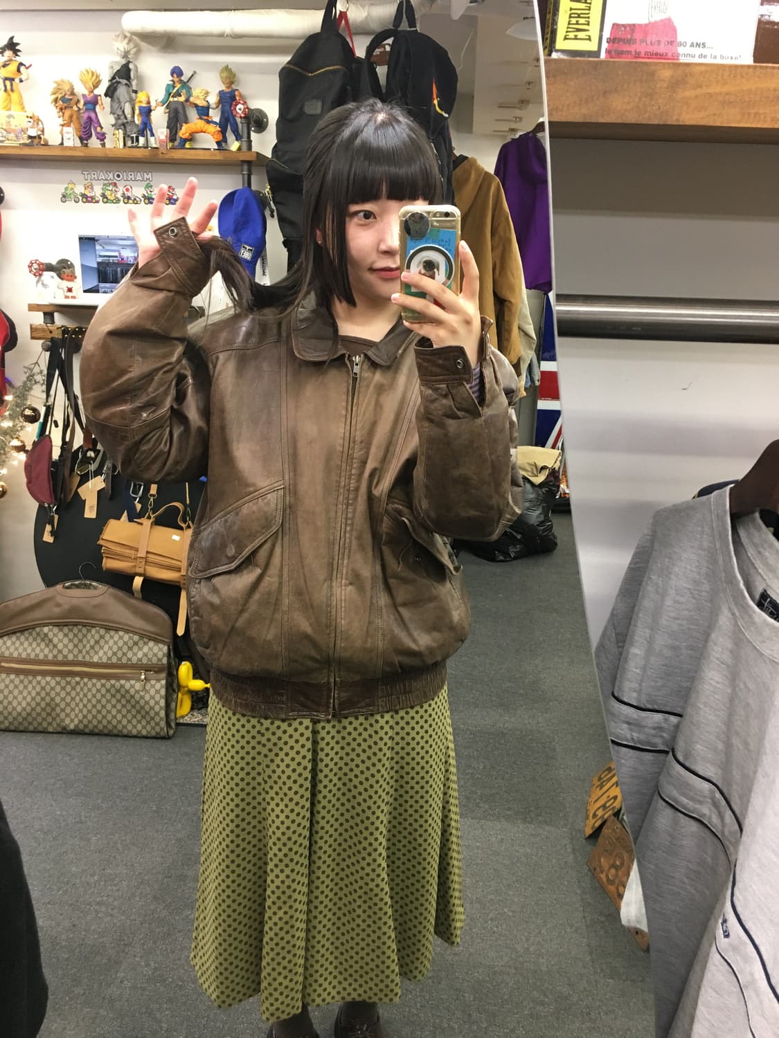 빈티지 레더자켓 상품이미지1