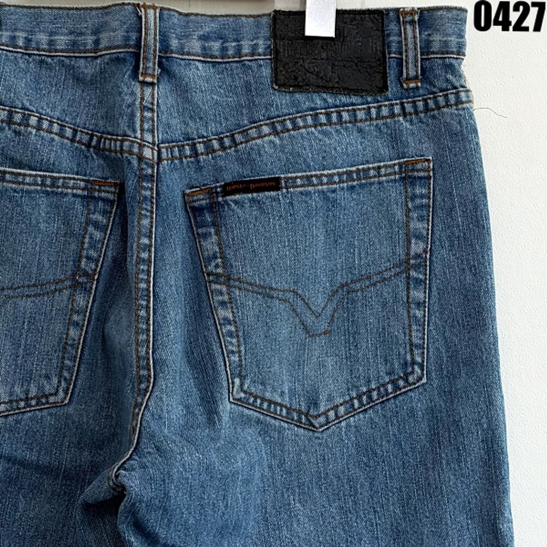 할리데이비슨 스트레이트 핏 빈티지 데님 팬츠 34X34 0427 상품이미지9