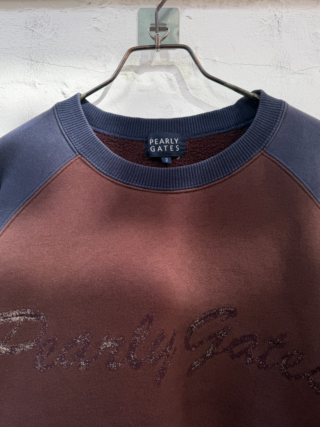 Pearly Gates 파리게이츠 로고 스웨트셔츠 2 상품이미지2