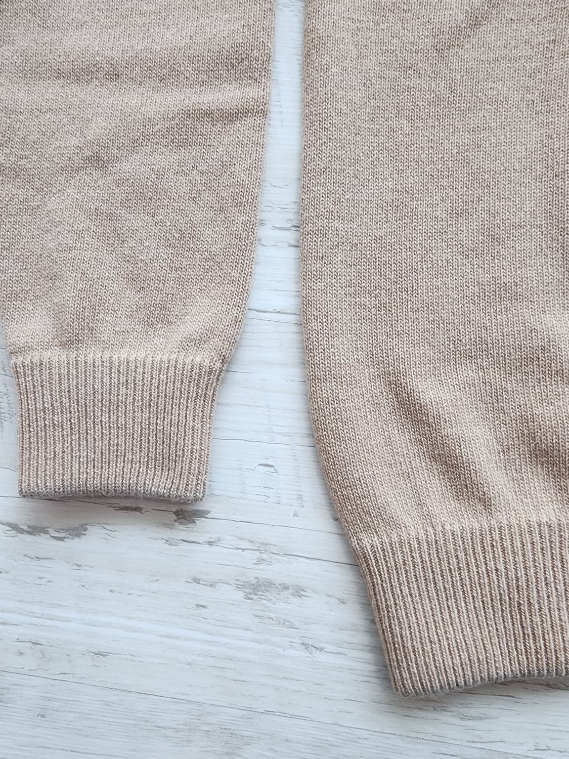 레스 콤파니 퓨어 버진 울 캐시미어 니트 집업 팜 (100~103)사이즈 상품이미지3