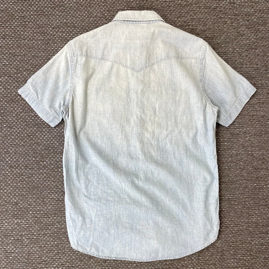 폴로 랄프로렌 연청 데님 반팔 셔츠 S 상품이미지2