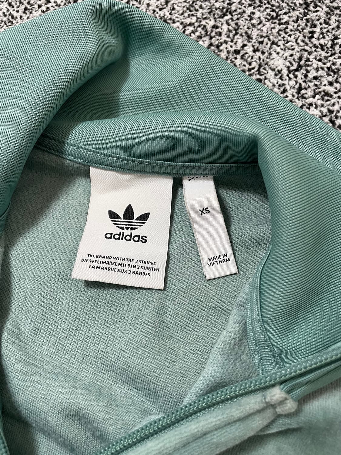 빈티지9. 아디다스 오리지널스 벨루어 벨벳 코지 트랙탑 져지 자켓 상품이미지3