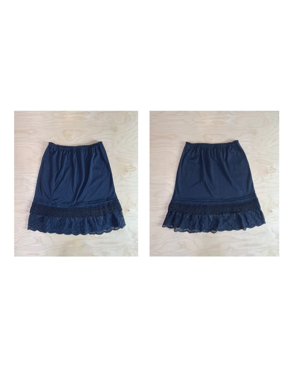 빈티지 블랙 레이스 스커트 상품이미지1