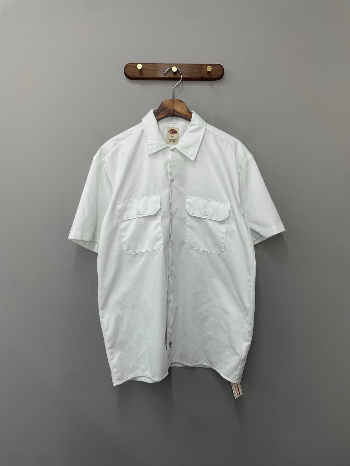 디키즈 화이트 반팔 워크 셔츠 H2427 상품이미지2