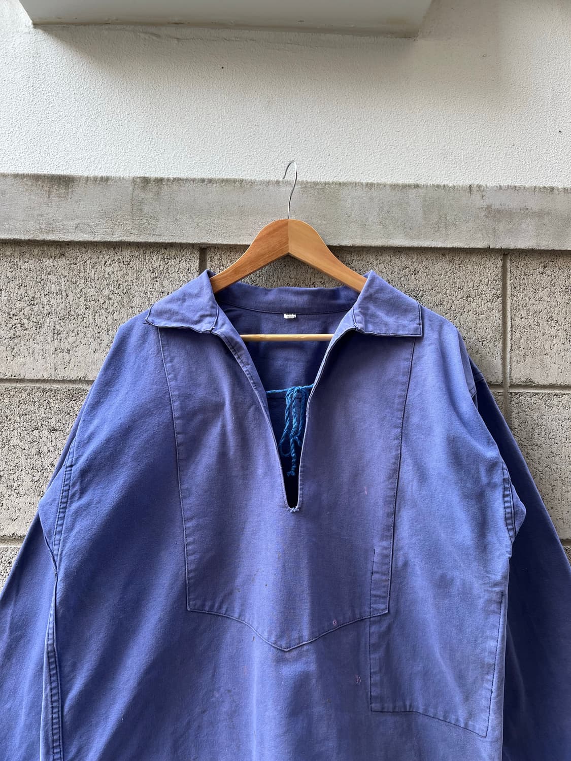 FADED BLUE NAVY OLD FRENCH 프렌치피셔맨스목자켓 상품이미지3
