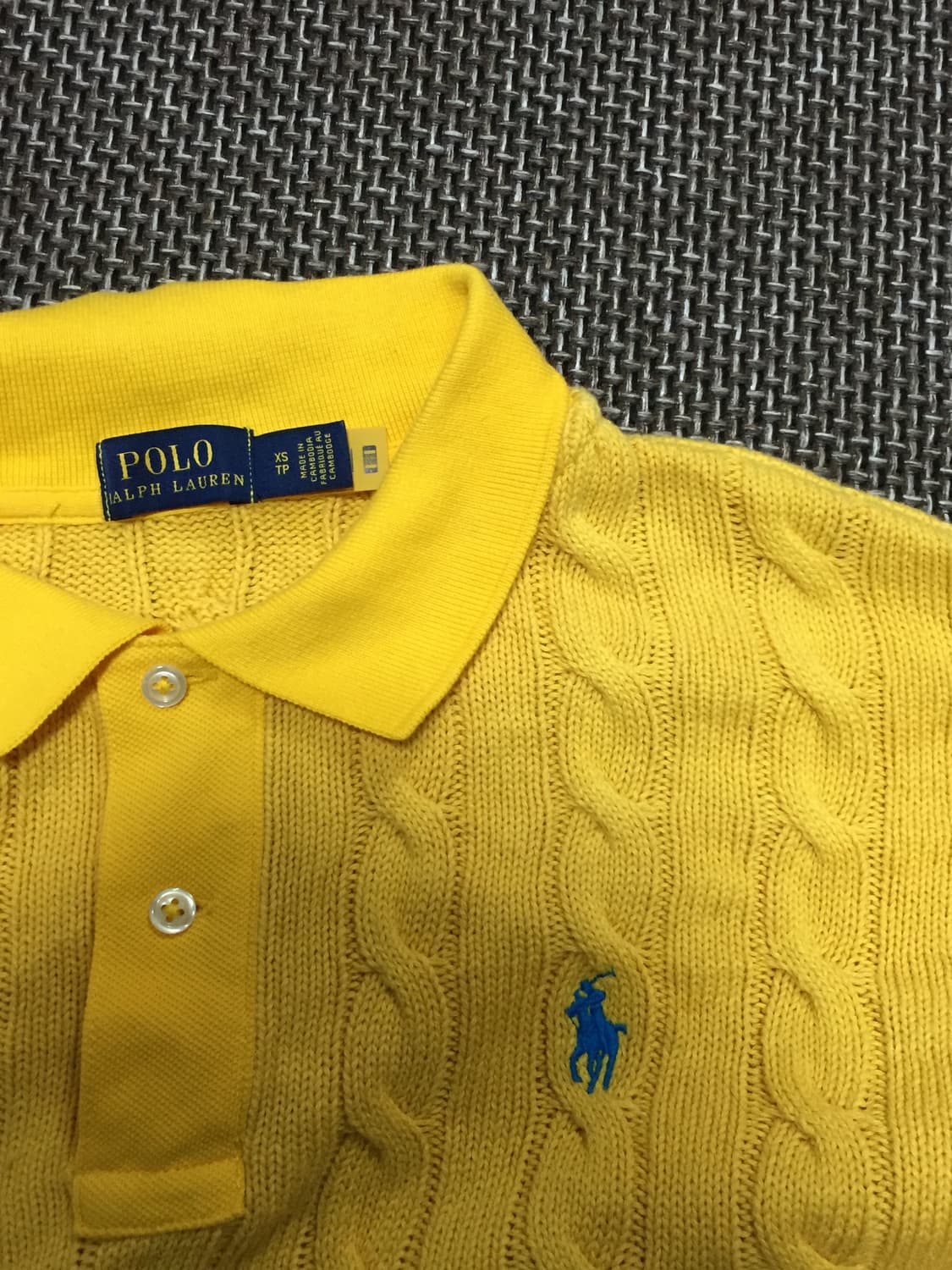 폴로 랄프로렌 케이블 카라 니트 상품이미지4