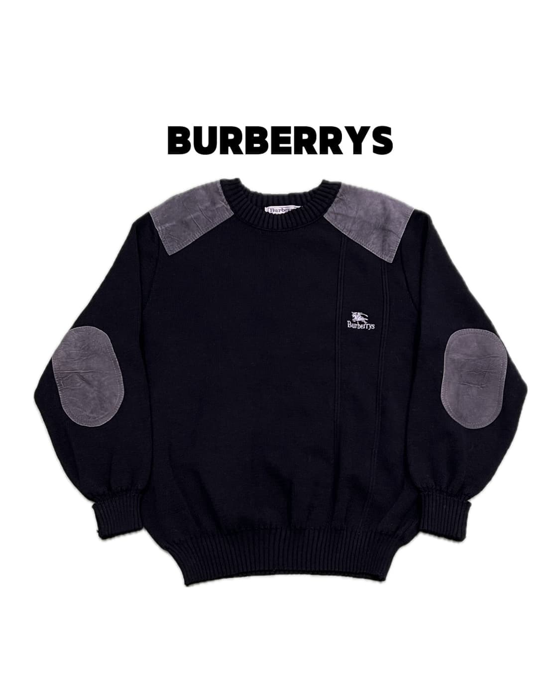 (M) 버버리 코만도 울 라운드 니트 상품이미지1