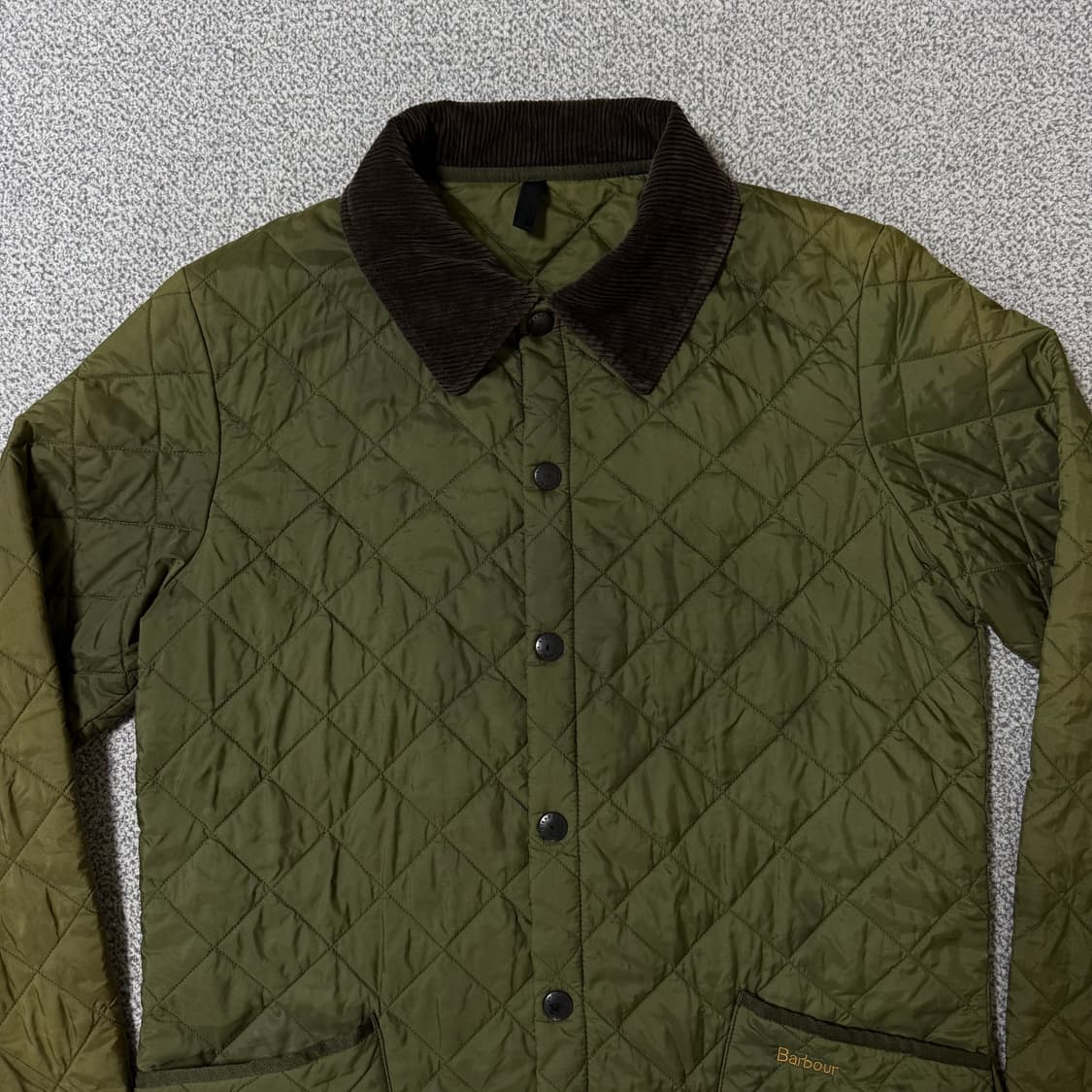 바버 퀄팅 자켓 남성용 S 100 상품이미지4