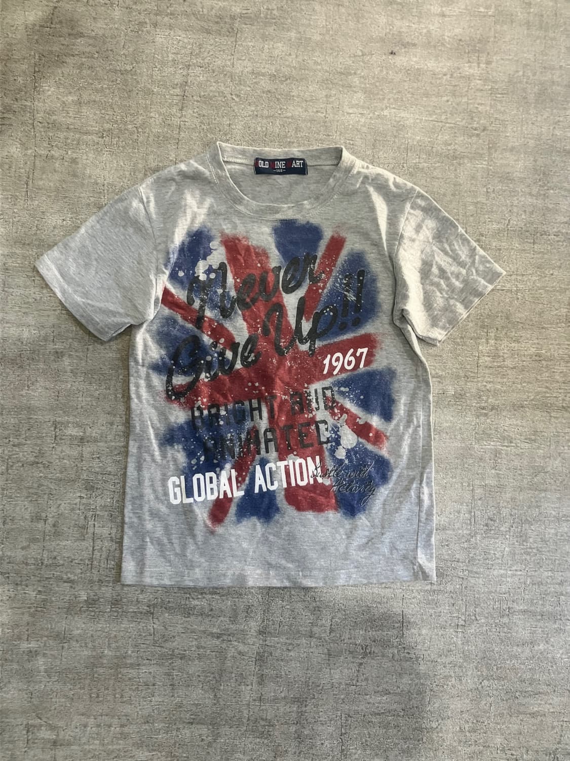 일본빈티지 Gold mine mart 핀터깔y2k 1967 반팔티셔츠 상품이미지1