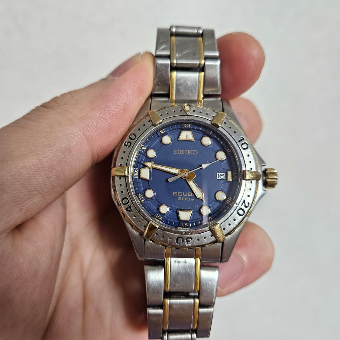 세이코 스쿠버 200m 쿼츠 Seiko Scuba 상품이미지2