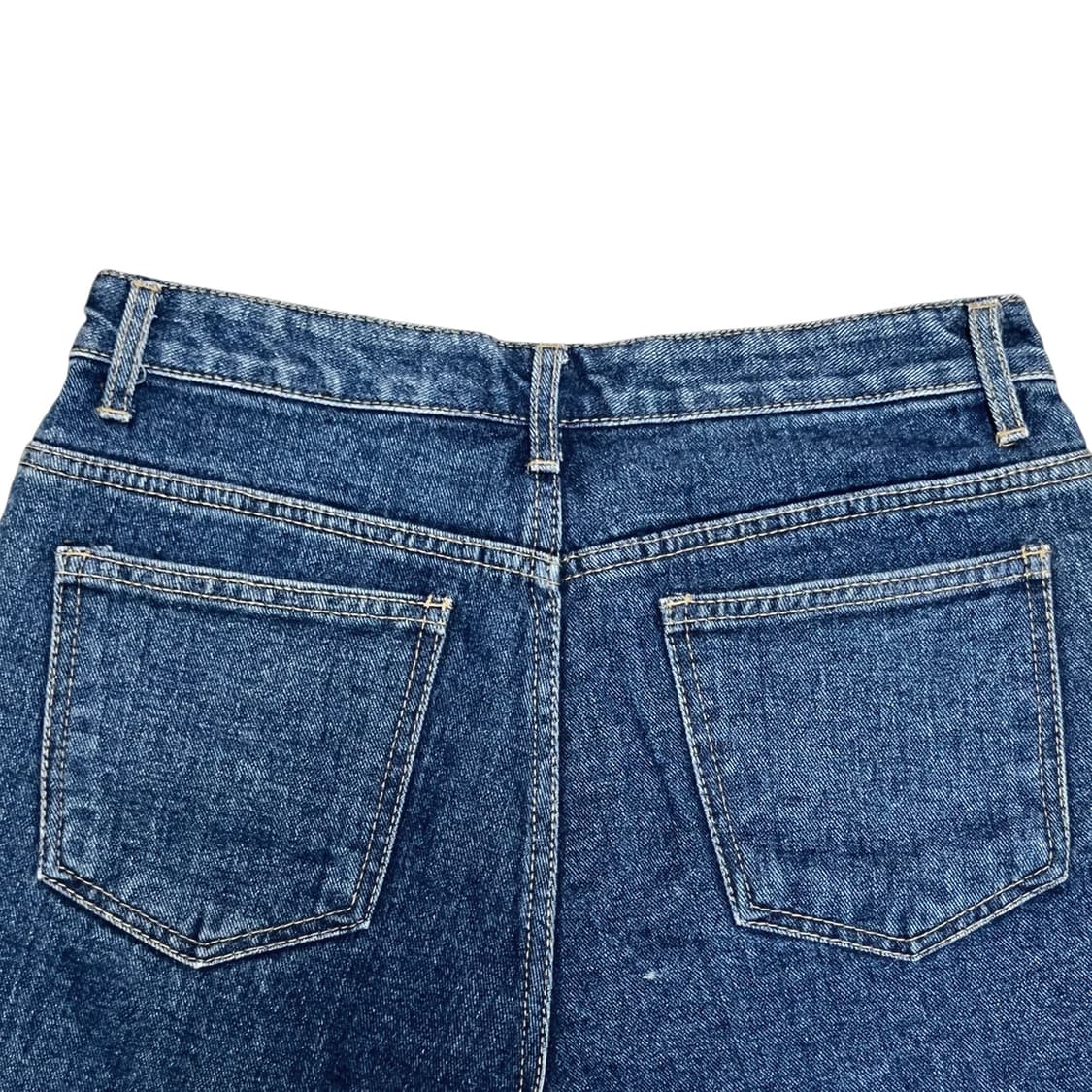 Half length cutting denim shorts 상품이미지4