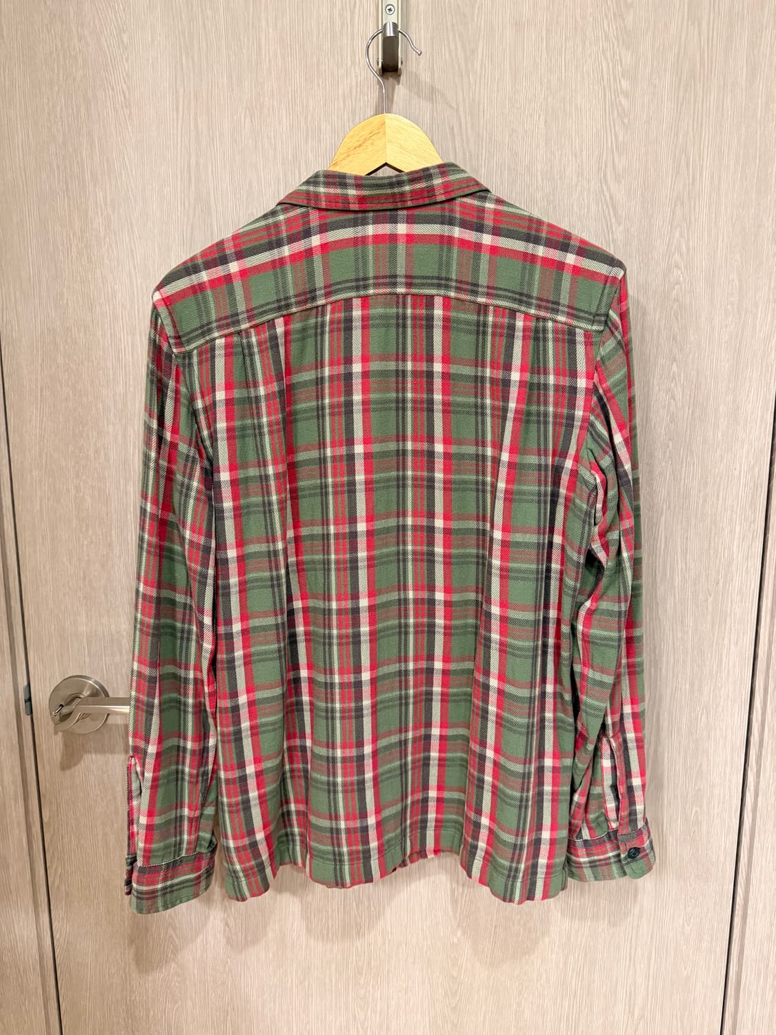 rrl 24fw 플래드 트윌 플란넬 캠프 셔츠 상품이미지2