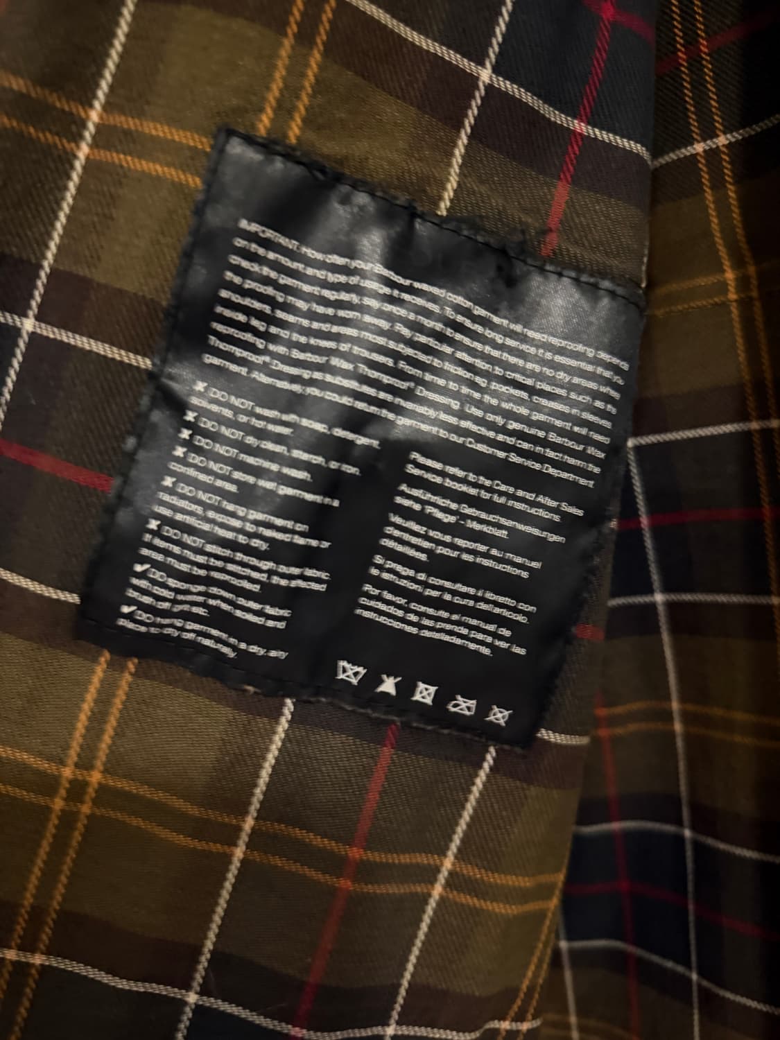 바버(Barbour) 뷰포트 왁스 자켓 상품이미지3