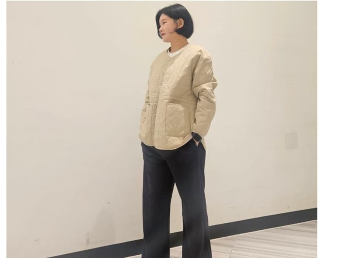 아이더 누빔 자켓 M 여성95 (퀄팅봄점퍼) 상품이미지2