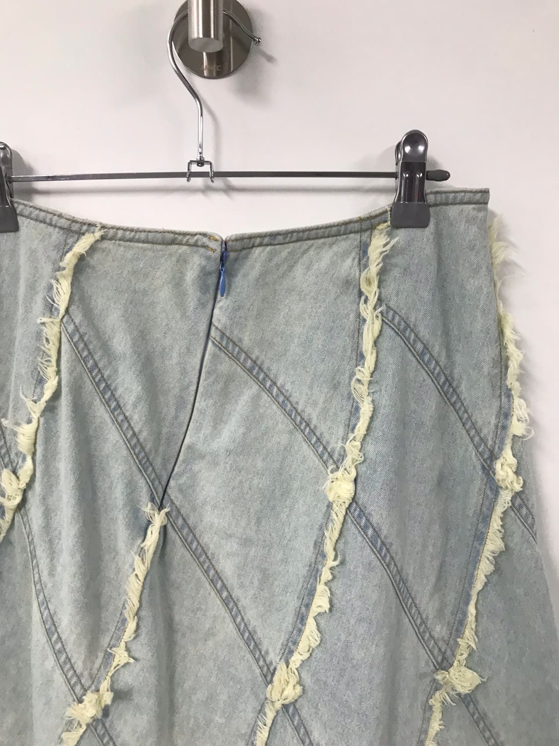 빈티지 프린징 맥시 데님 스커트 상품이미지5