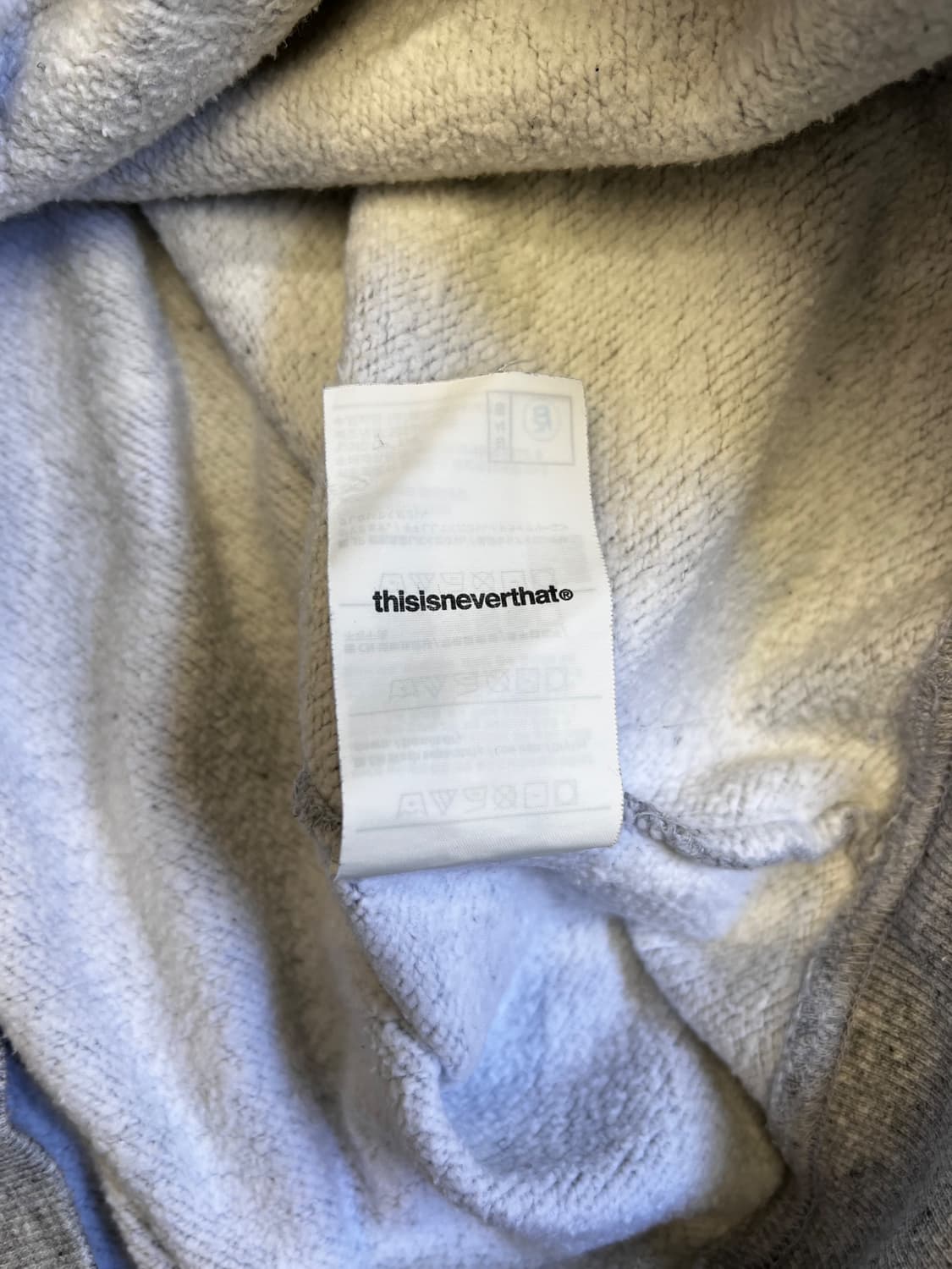 디스이즈네버댓 로고 후드티 상품이미지7