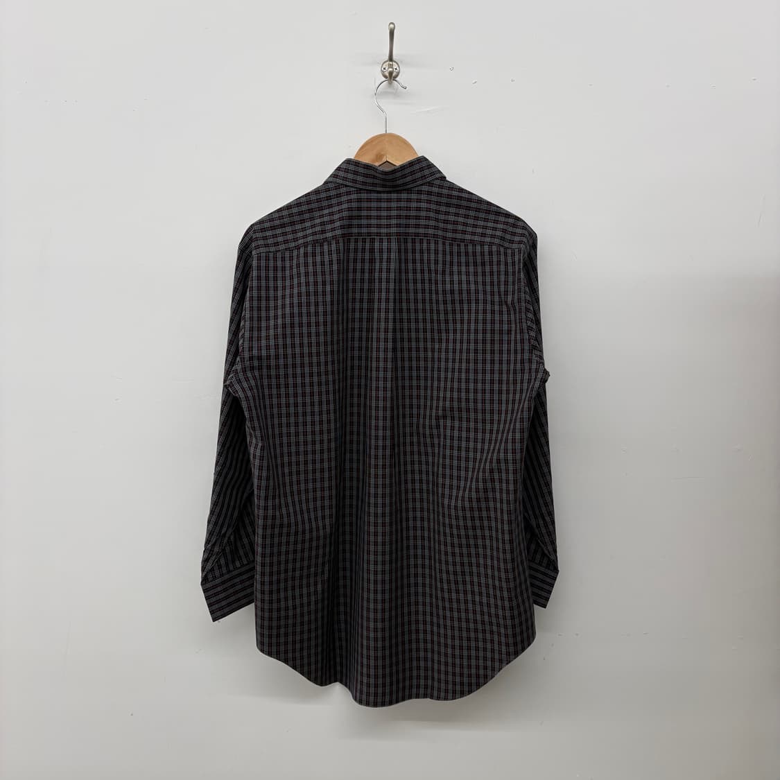 버버리 체크 긴팔 셔츠 남L 상품이미지6