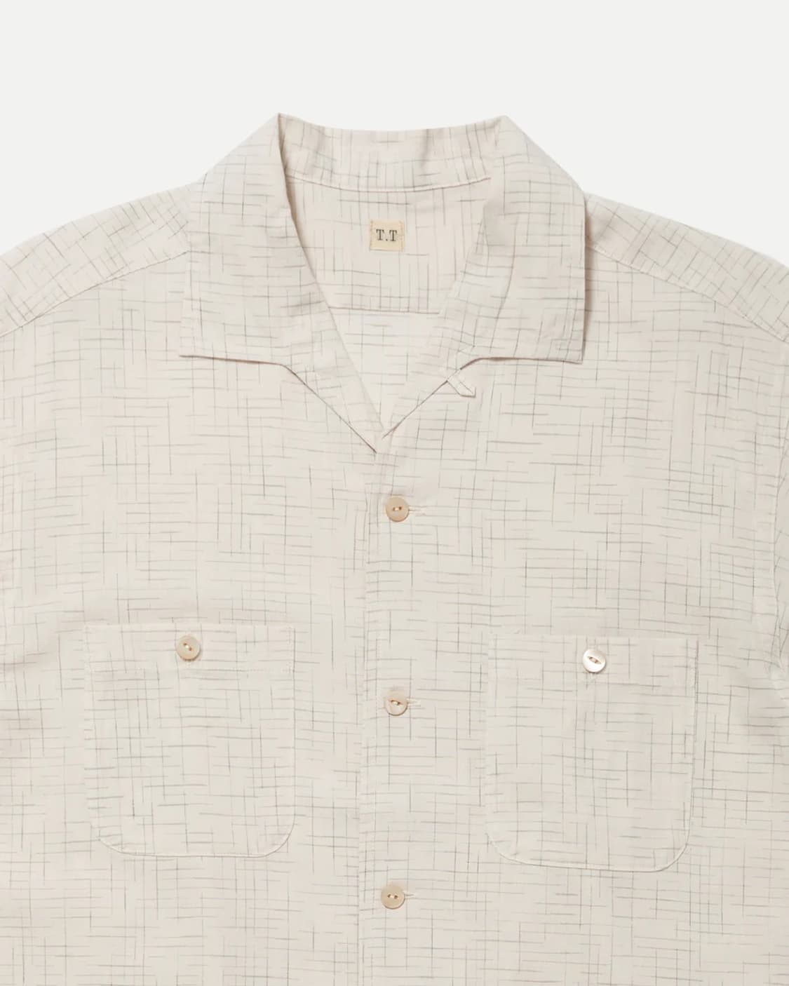 타이가 타카하시 LOT 112 SUR GUY 셔츠 헤더 아이보리 상품이미지3