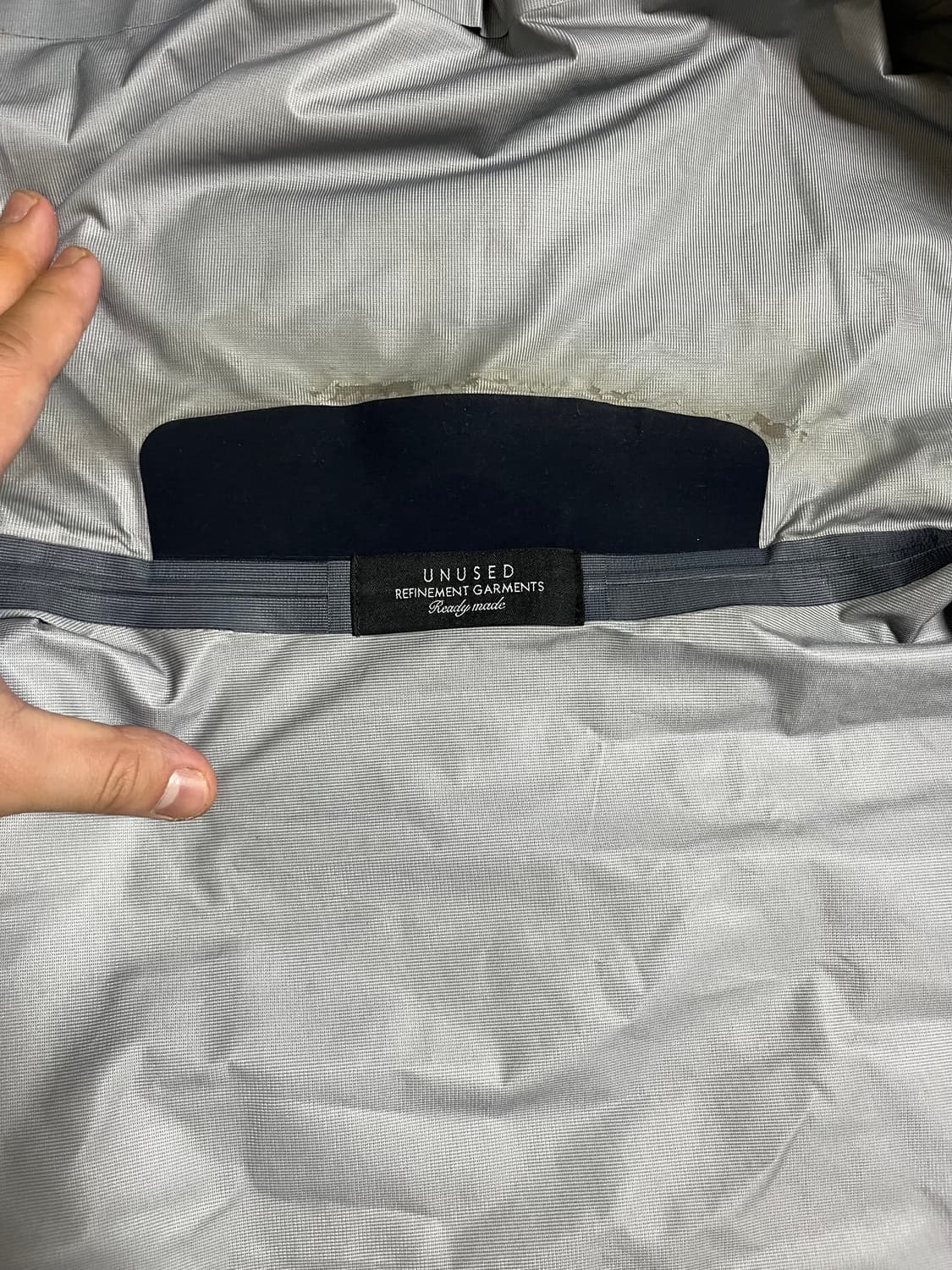 언유즈드 빅퍼켓 윈드브레이커 베이지 3size 상품이미지9