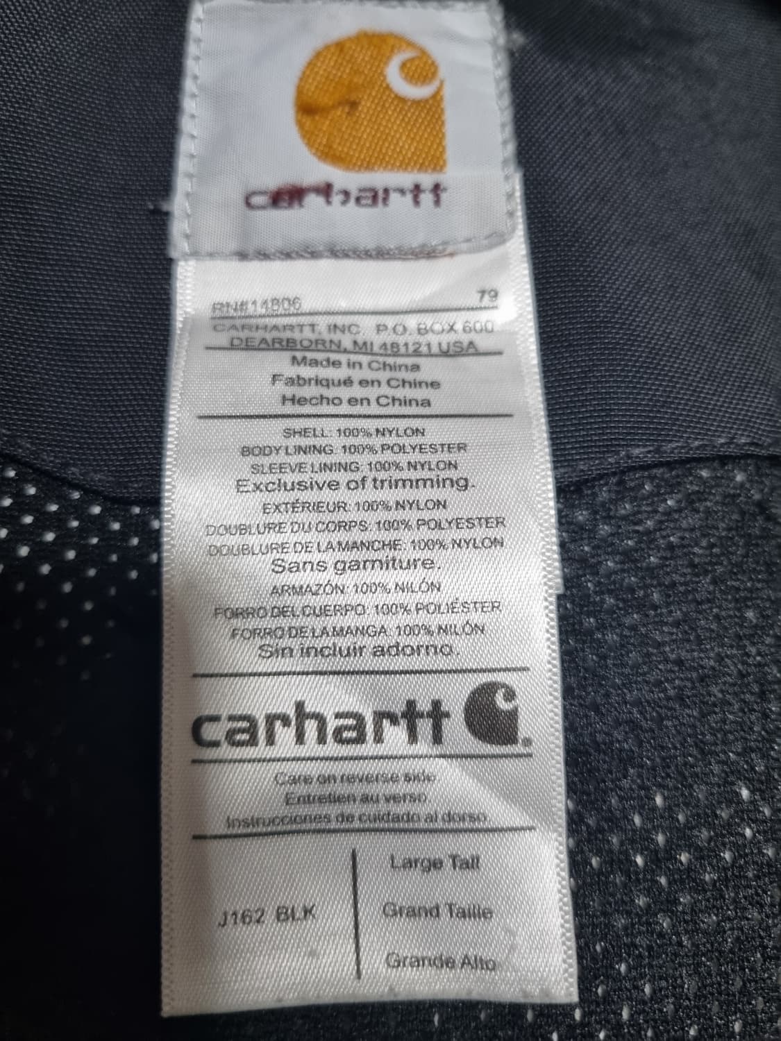 칼하트 쇼어라인 워터프루프 자켓 (L) 상품이미지3