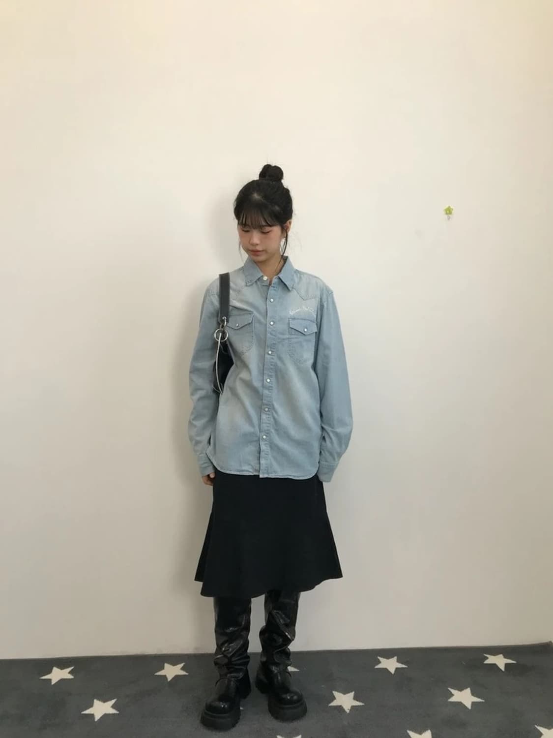 Thruxton Light Wash Denim Shirt 상품이미지1