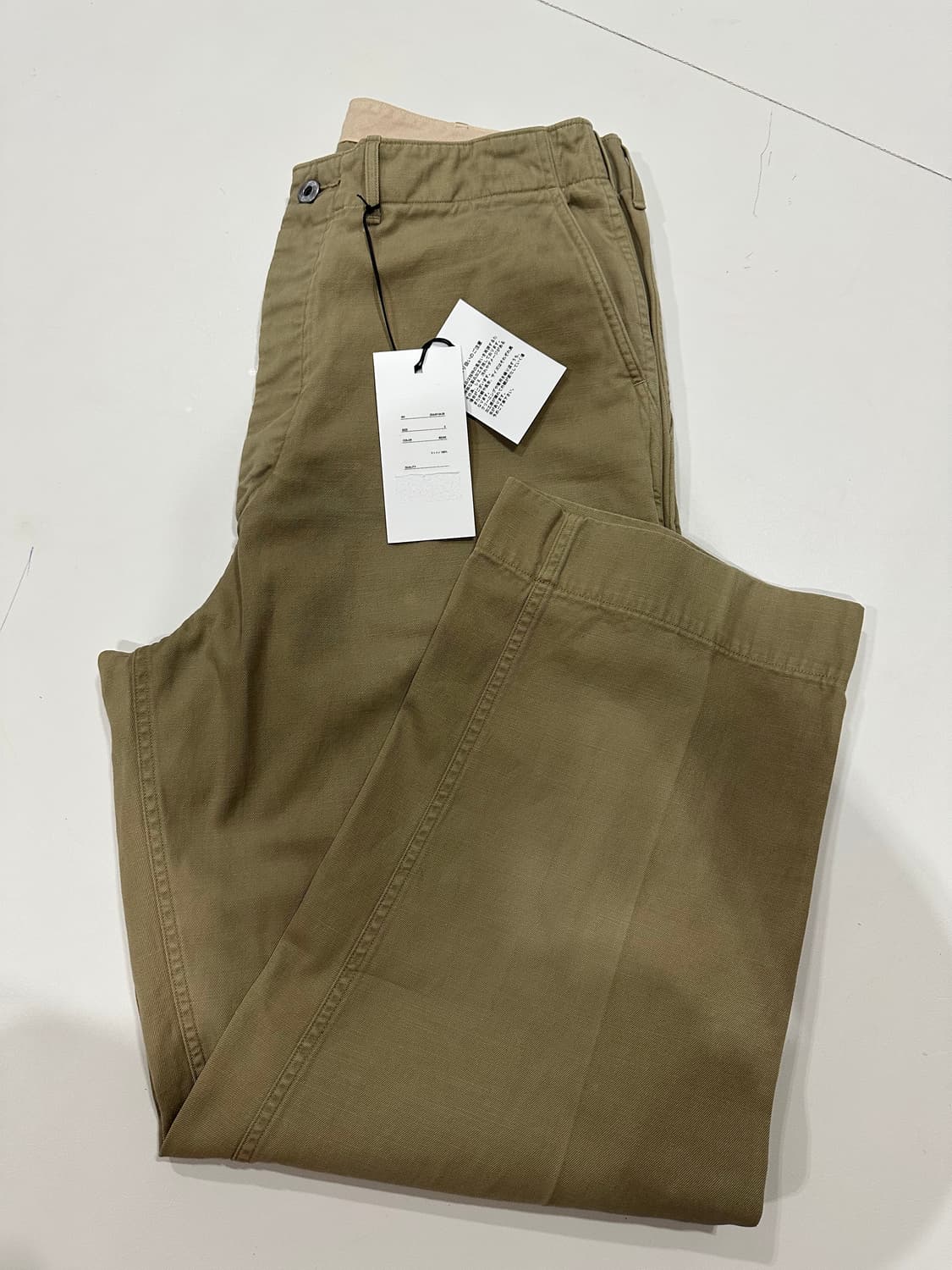 [2] 아프레쎄 25AW 빈티지 치노 베이지 상품이미지2