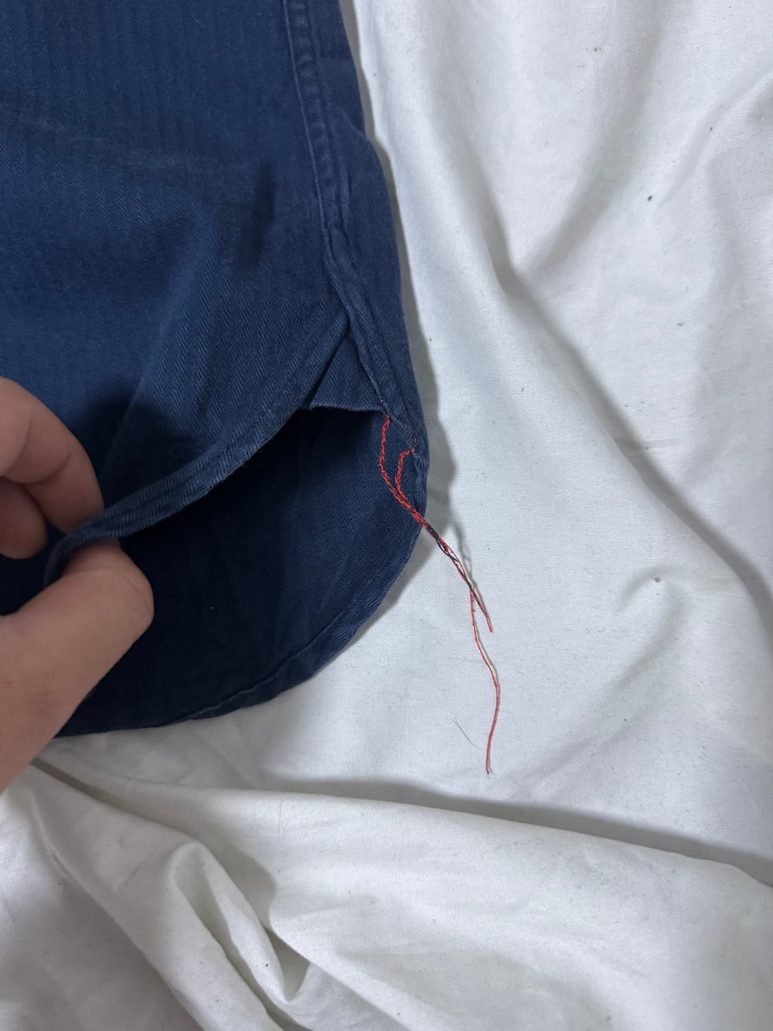 Headlight 체인스티치 자수 hbt 워크셔츠 토요엔터프라이즈 상품이미지4