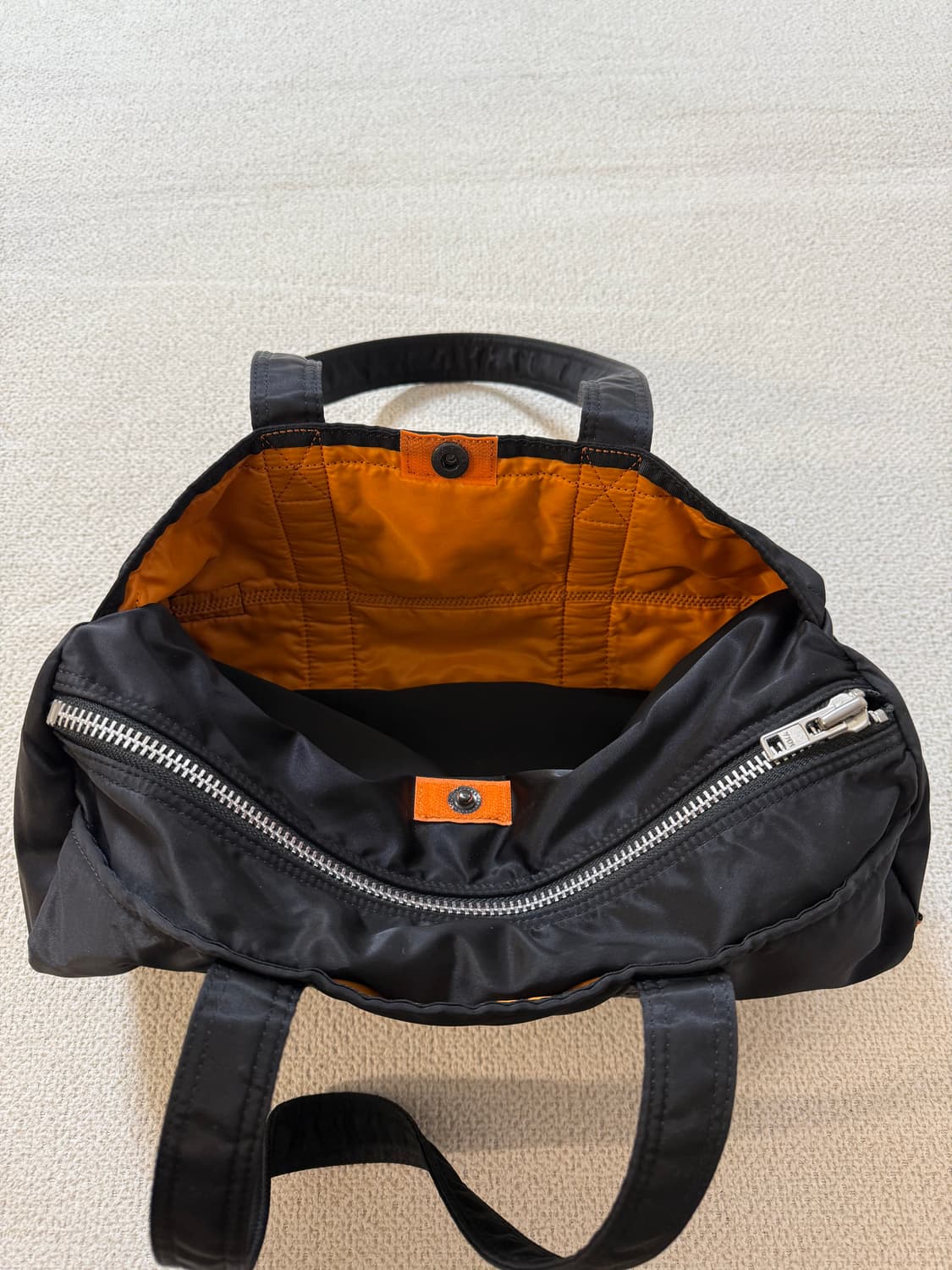 (미사용급) PORTER 포터 탱커 더플백 L 블랙 보스턴백 상품이미지9