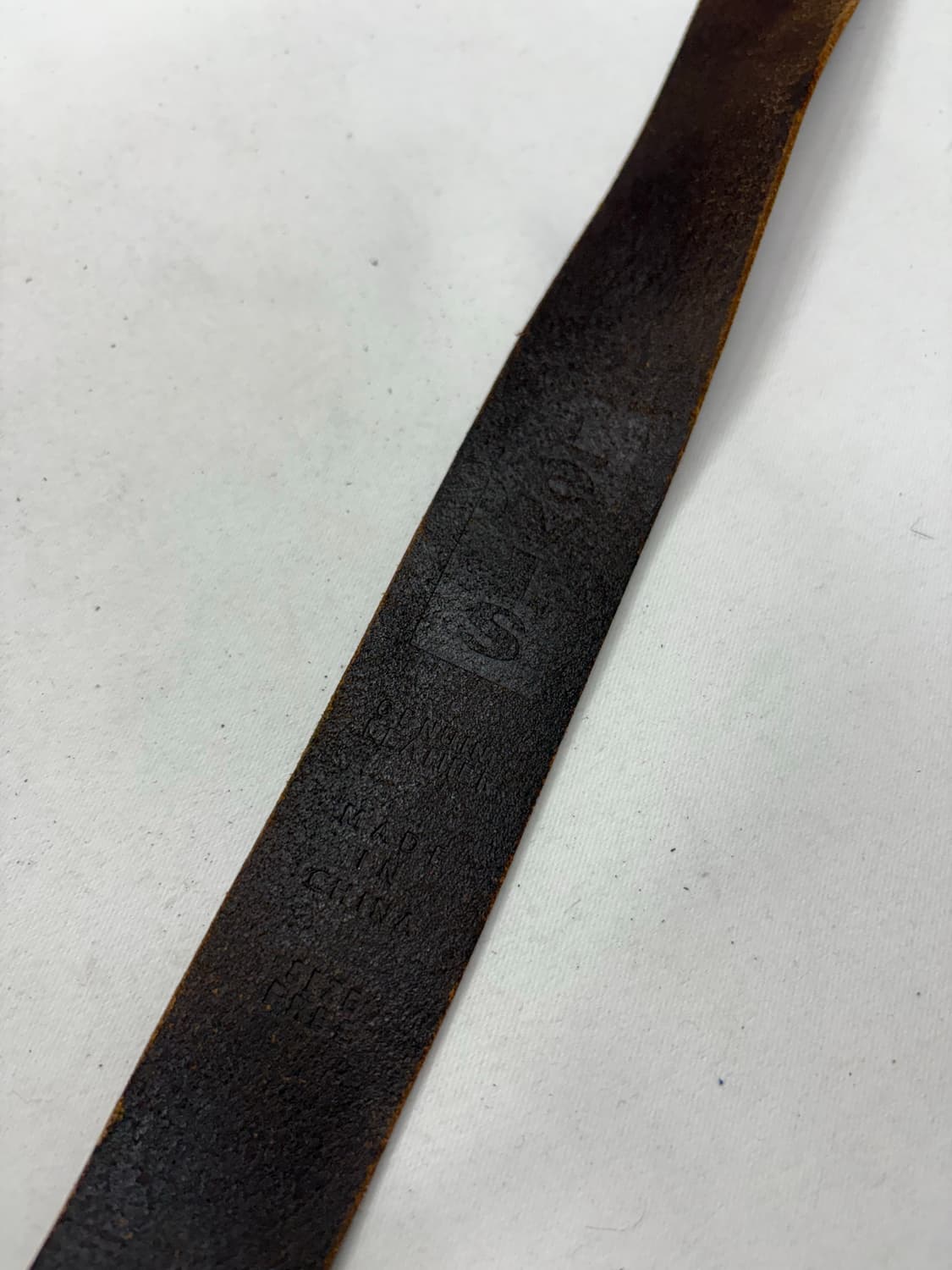 리바이스 웨스턴 빈티지 크롬 메탈 버클 벨트 상품이미지5