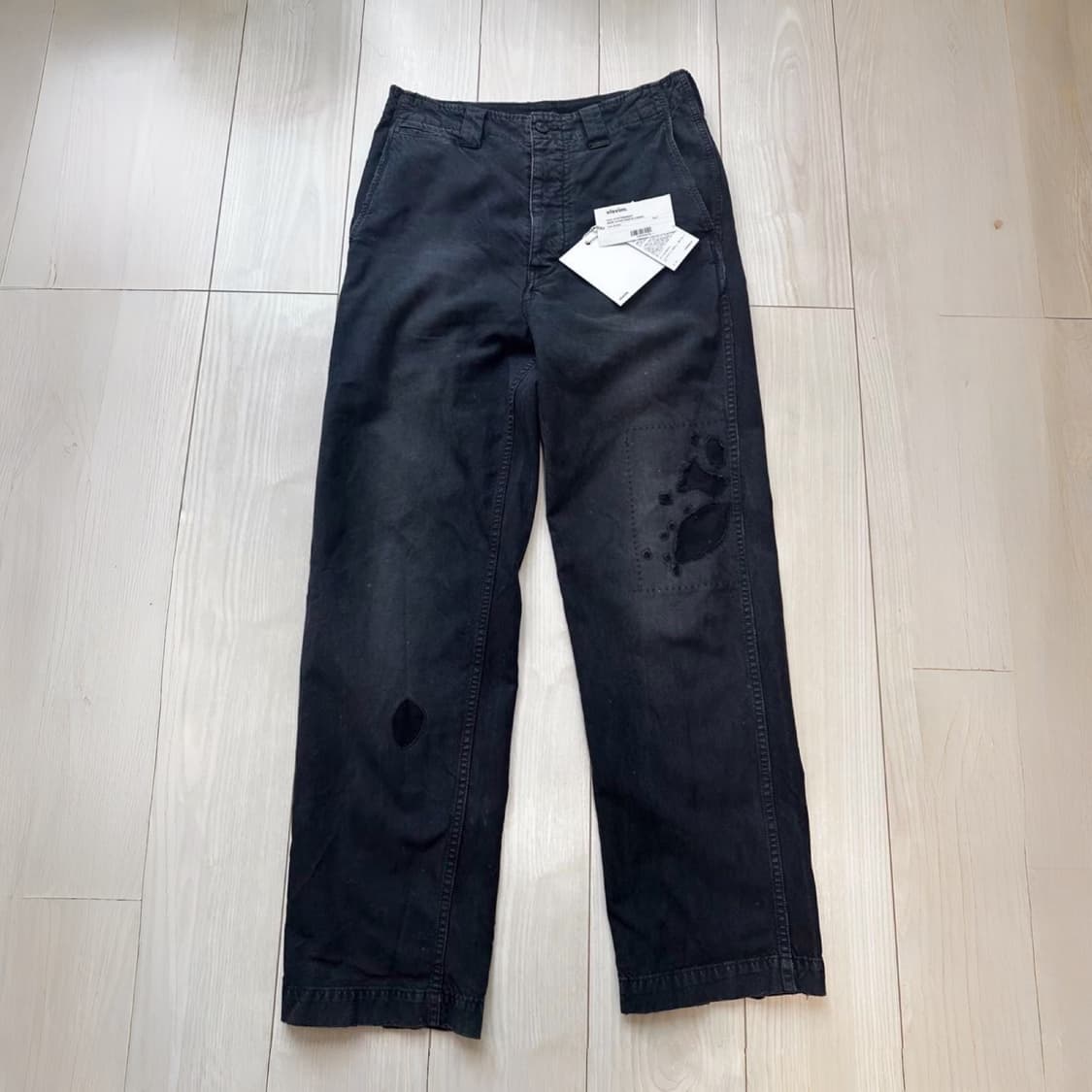 25ss WIDE CHINO PANTS CRASH 상품이미지1