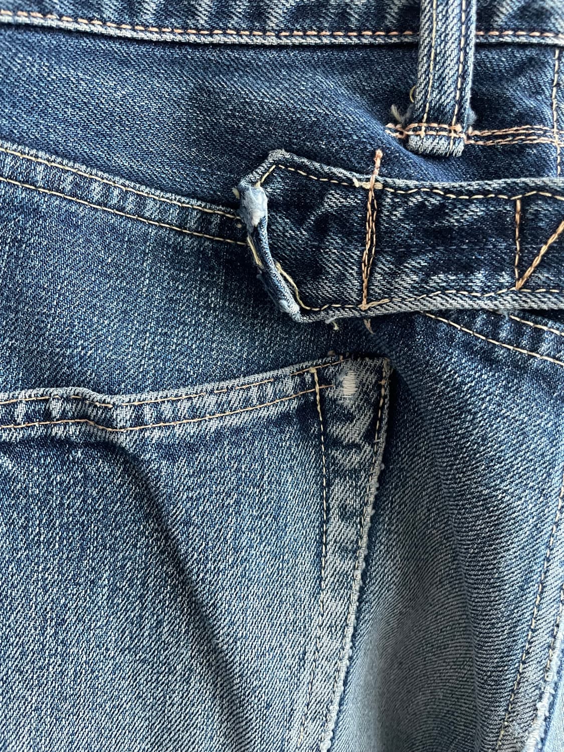 캐피탈 신치백 데님 팬츠 상품이미지7