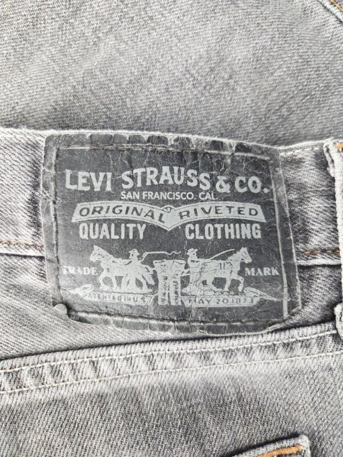 리바이스(Levi's) 527 로우 부츠컷 그레이 데님 팬츠 상품이미지6