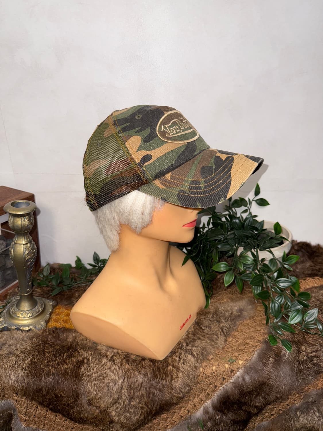 Von Dutch khaki camouflage mesh ball cap 상품이미지4