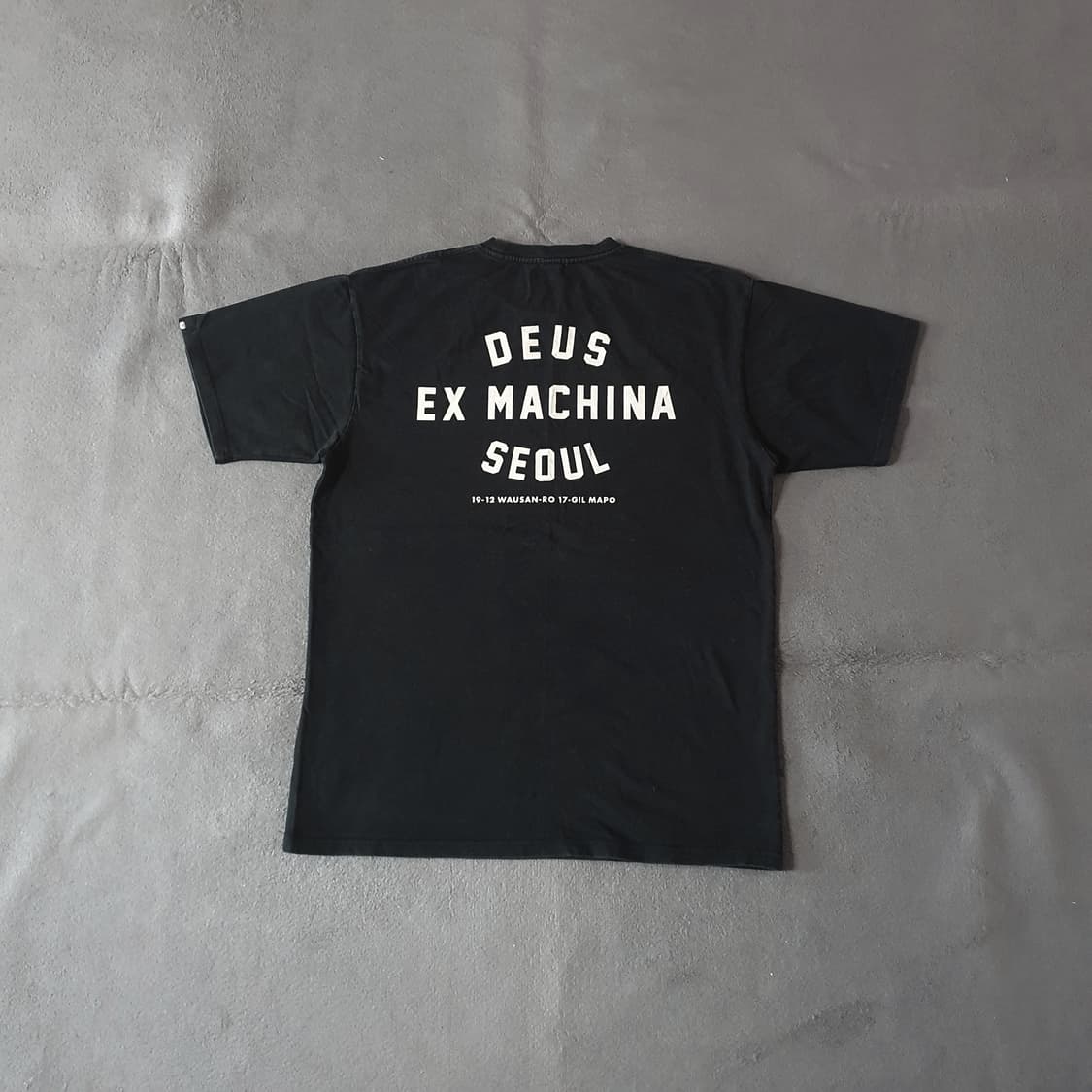 데우스 서울 반팔 티셔츠 XL 블랙 상품이미지1
