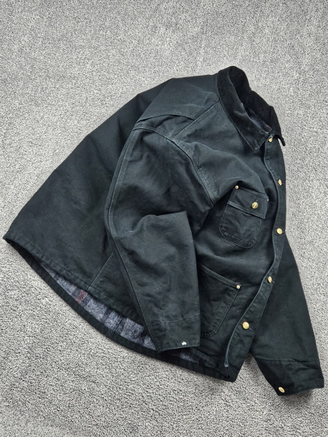 칼하트 C001 덕 캔버스 워크 초어 자켓 ( 2XL ) / 10282 상품이미지4