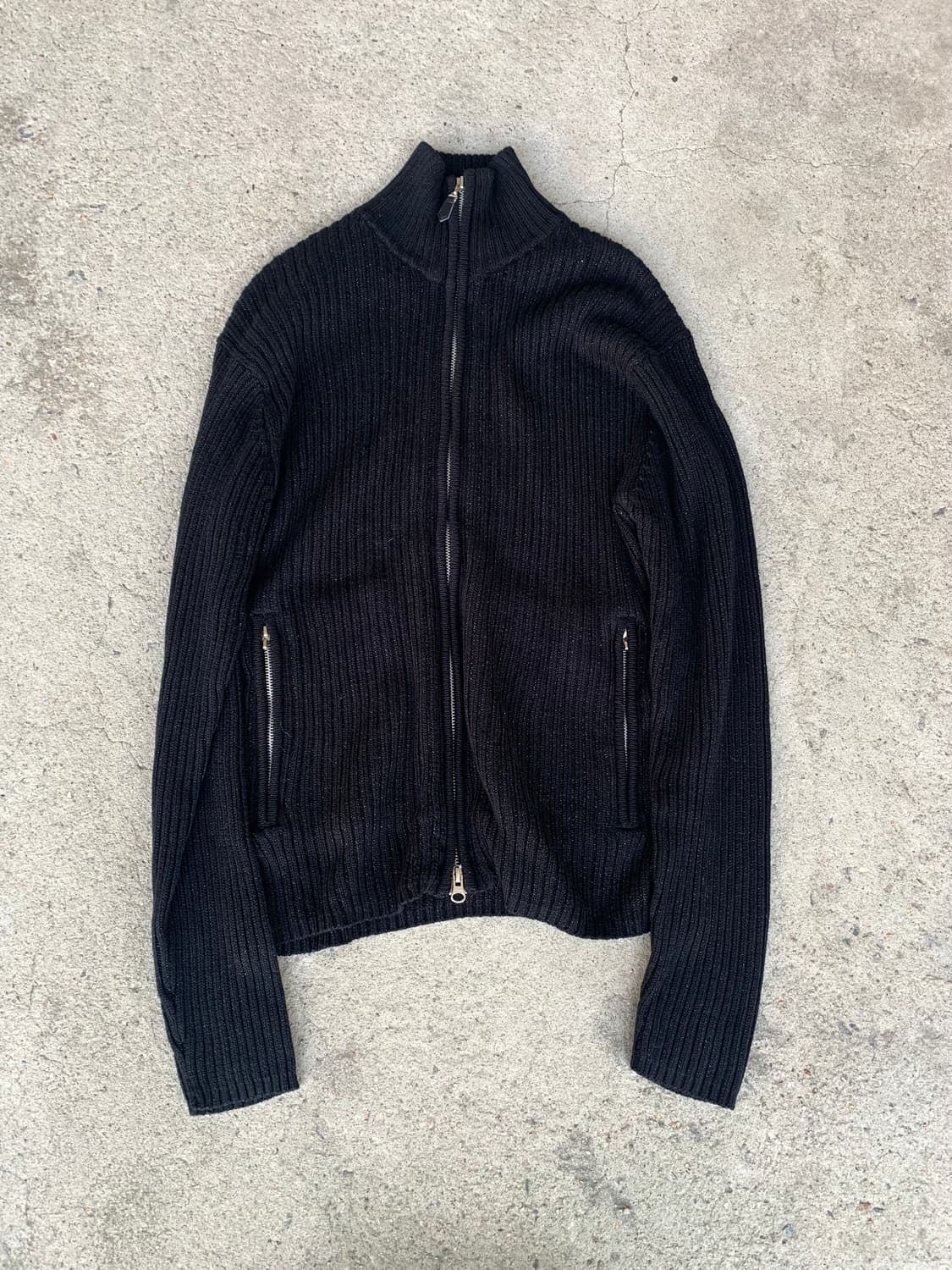Male co high neck knit zip-up  상품이미지4