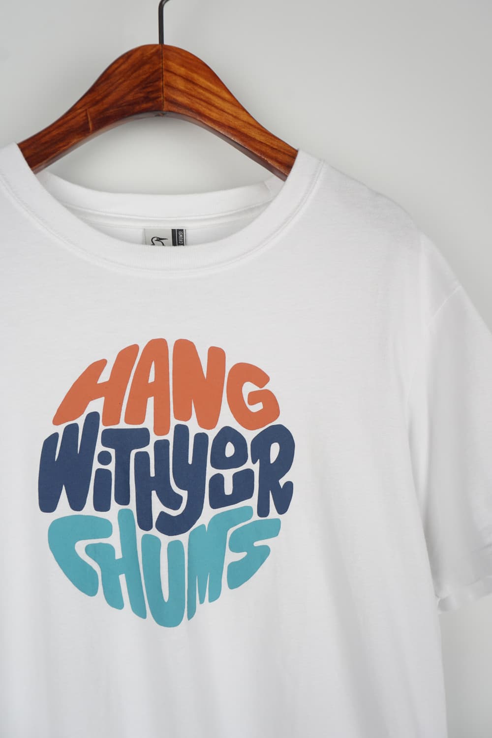 CHUMS circular printing T-shirt 상품이미지2