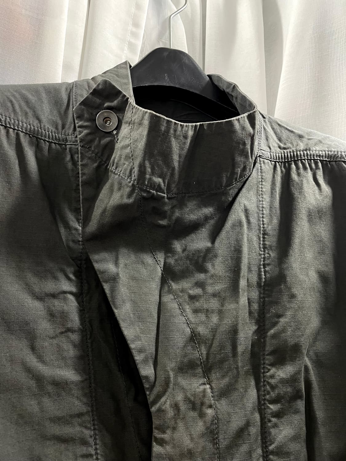 릭오웬스/ 슬레이브 셔츠 자켓/ M 상품이미지3