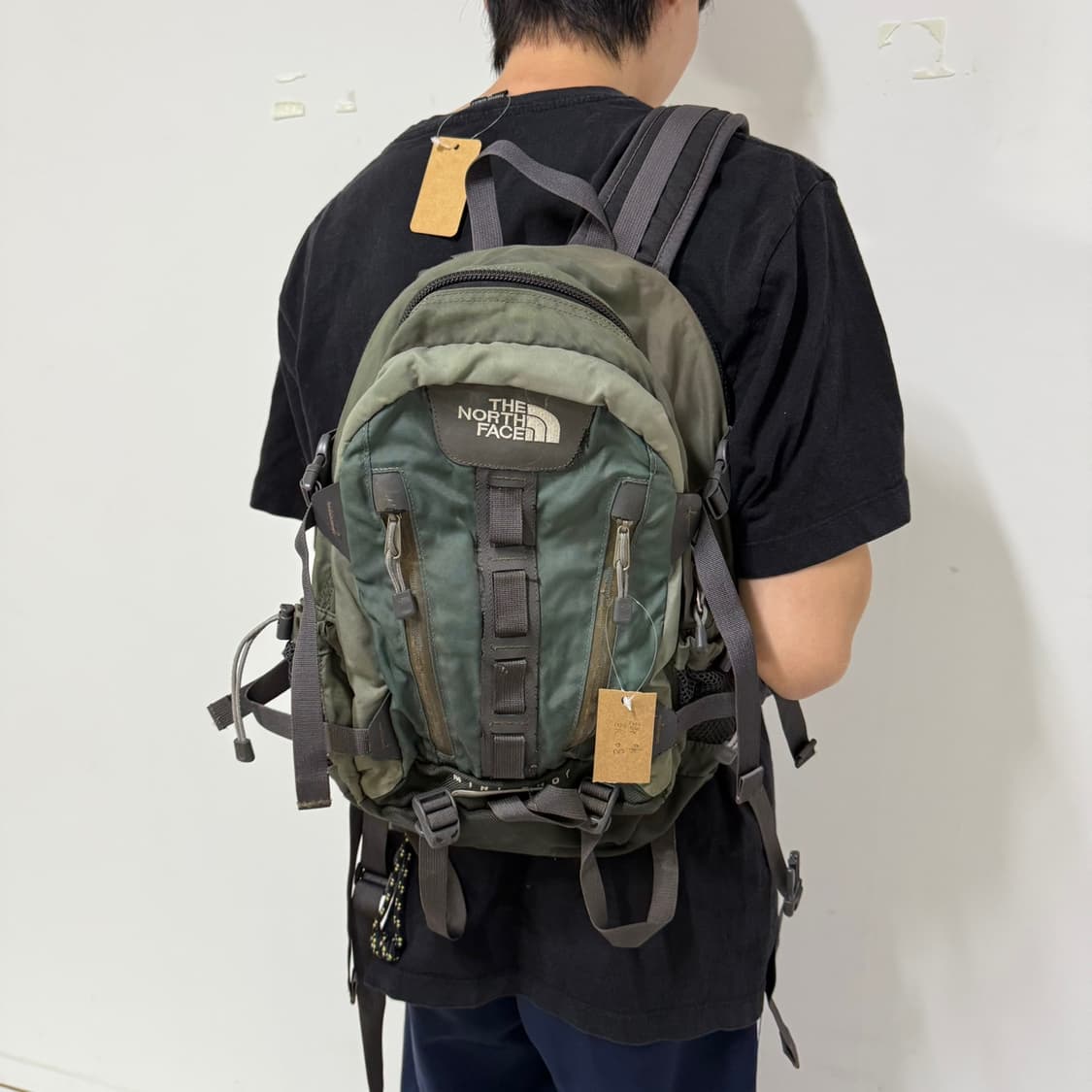 노스페이스 미니샷 카키  상품이미지2