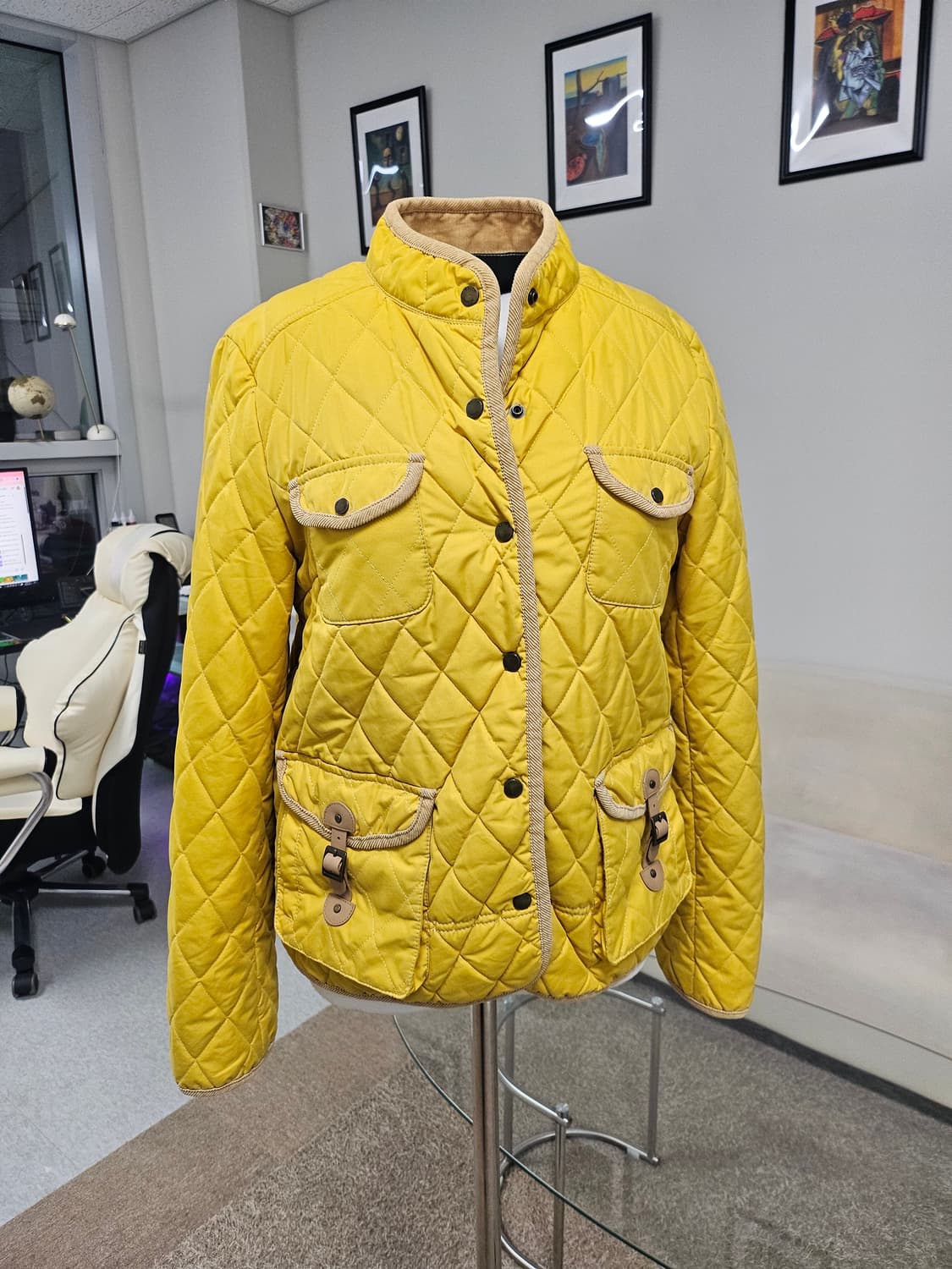 새상품 (55-66) KEITH 키이스 여성 누빔 퀼팅 자켓 상품이미지1