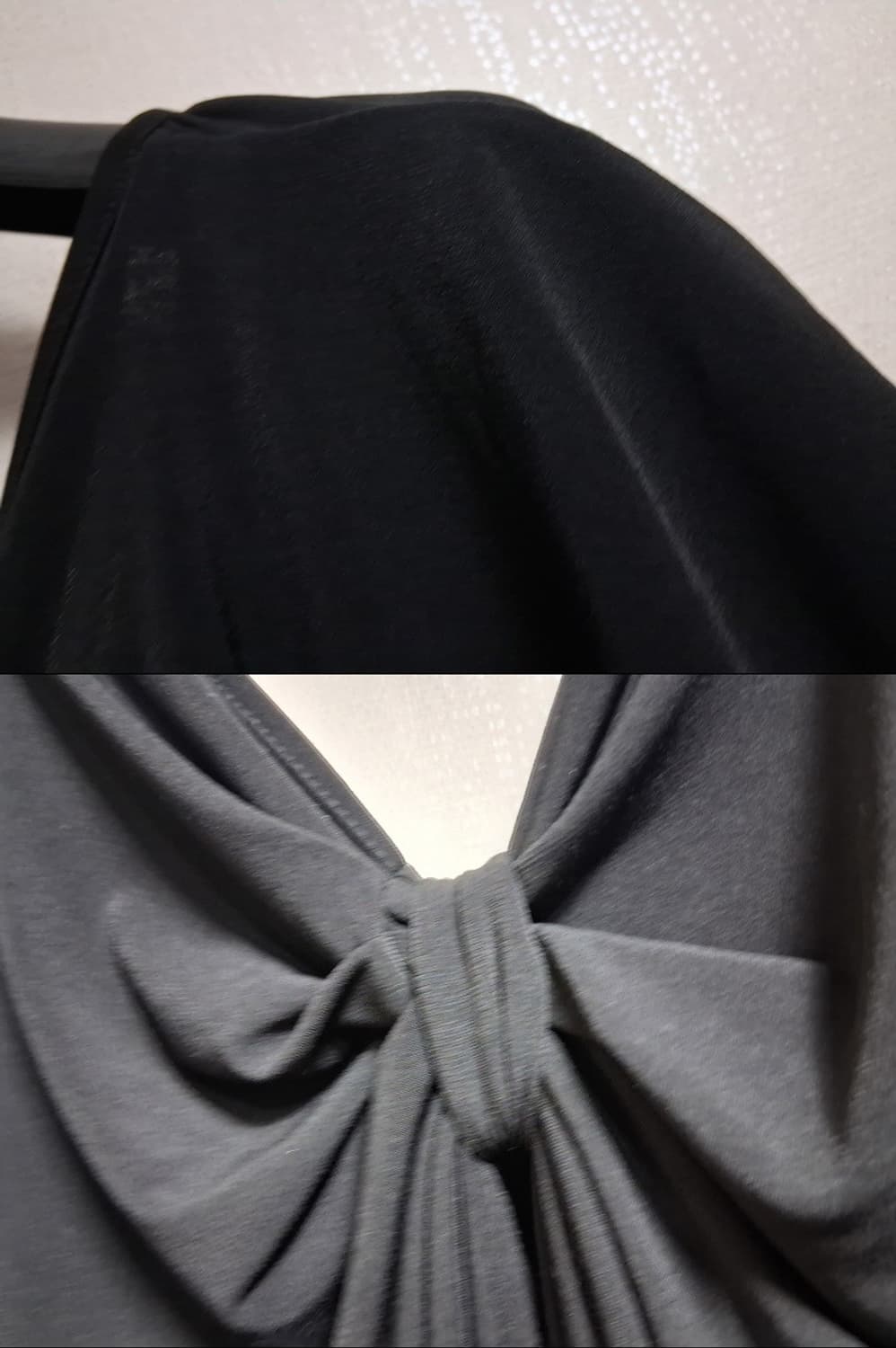 일본수입 Flare Fleur 드레이프셔링 져지원피스 겸 셔링져지롱티 3 상품이미지5