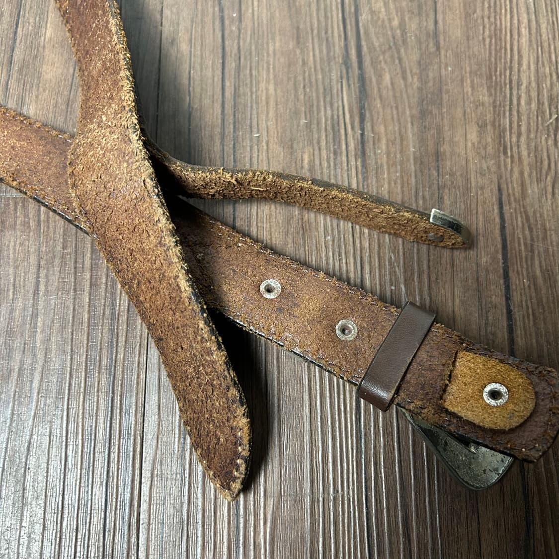 [JPN] 빈티지 웨스턴 스티치 레더 벨트 상품이미지3